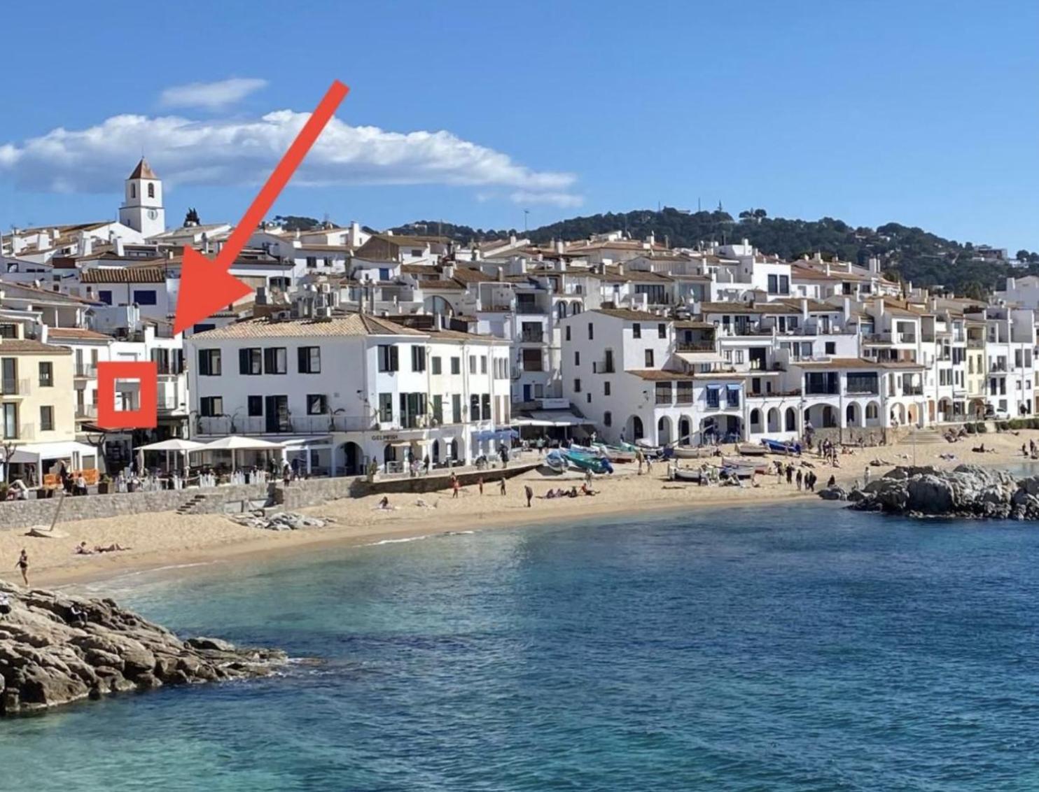 Les Voltes Lägenhet Calella De Palafrugell Exteriör bild